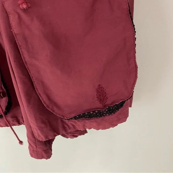 FP Movement by Free People Cargo Shorts in Burgundy - Picture 7 of 10